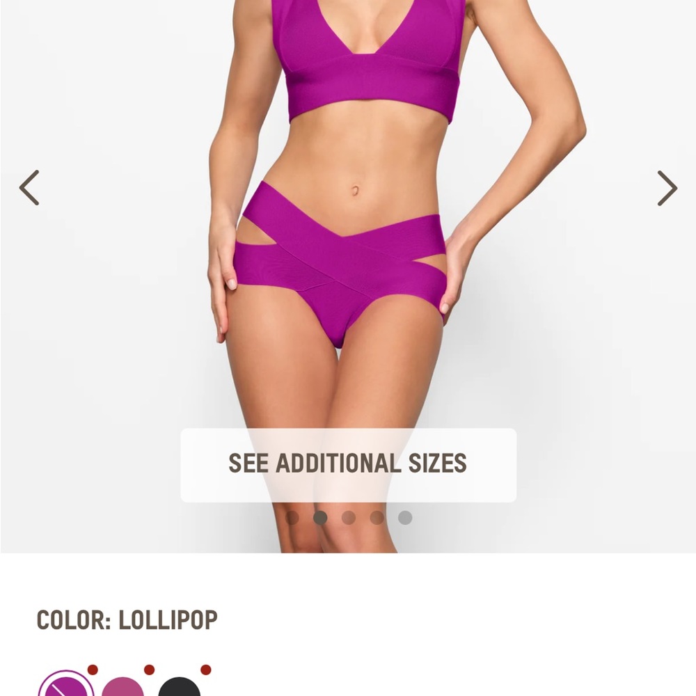 Skims swim top